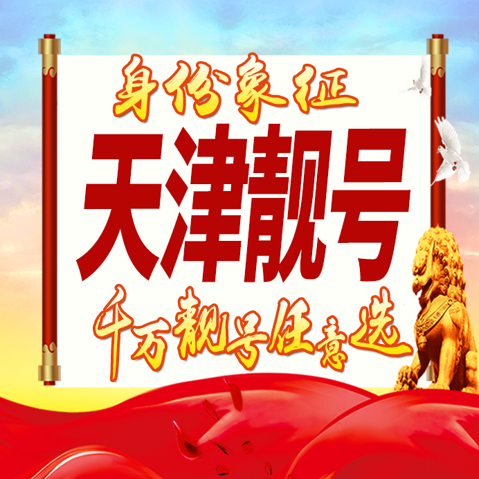 天津手机号码卡好号靓号卡生日亮号卡手机吉祥号AAAA连号全国通用