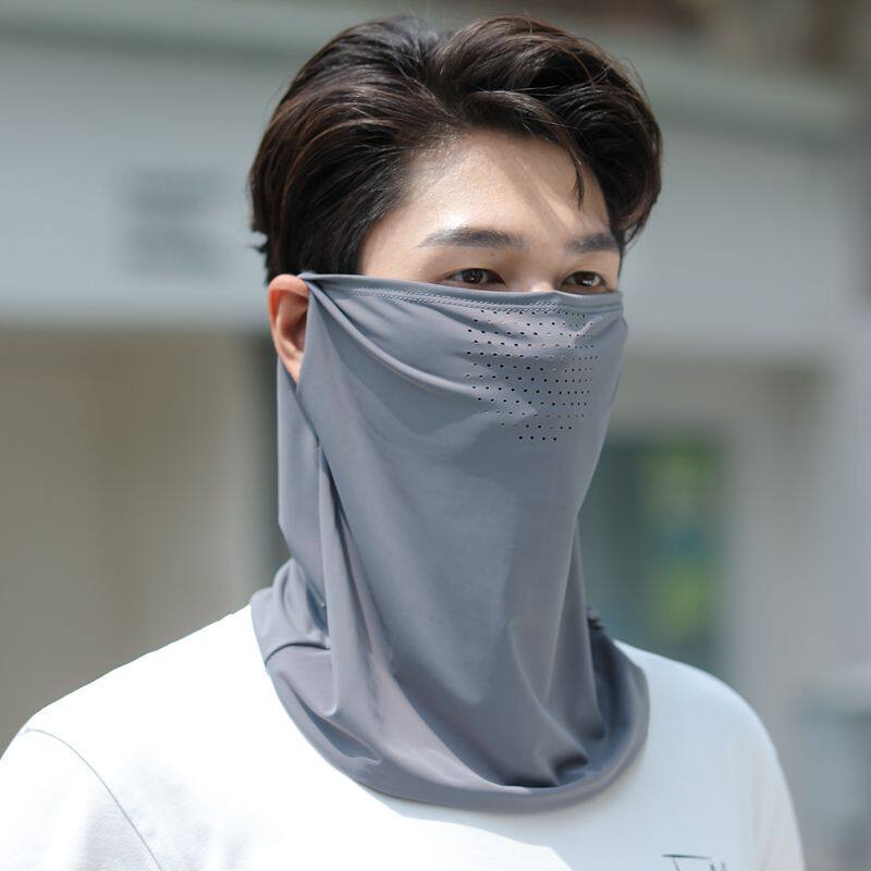 UPF50+冰丝防晒面罩男女夏