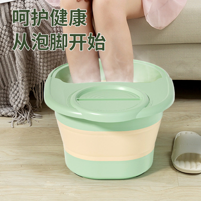 家用可折叠硅胶泡脚桶