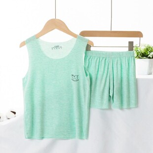 儿童背心内穿男童莫代尔无痕打底夏季薄款夏款纯棉女童小宝宝男孩