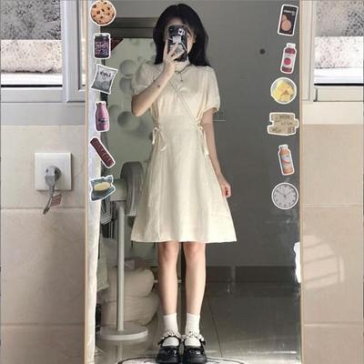 女夏季国风新中式改良旗袍连衣裙