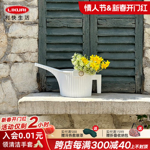 利快Hachiman Gardens浇水壶家用花卉盆栽多肉洒水壶颜值园艺摆件