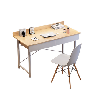 电脑桌家用台式简约办公桌子卧室带抽屉写字桌简易学生学习小书桌