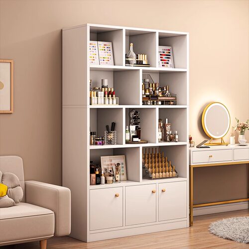 本木自在简约现代化妆品展示柜