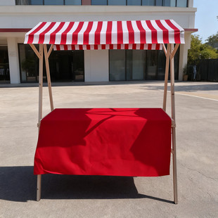 移动可折叠摊位定制户外棚摆摊展示架实木制促销花车夜市集市架子