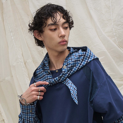 可拆卸随意搭配装饰小兜帽