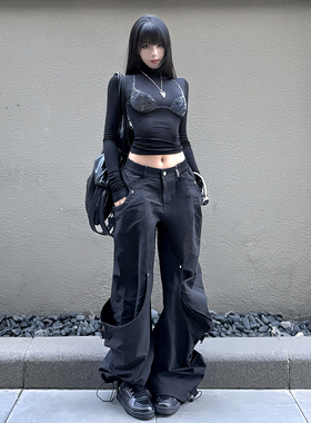 RELABEL 蛹· 呼吸 六袋抽绳尼龙裤