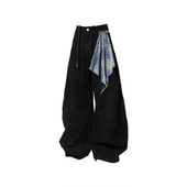 明星同款 可拆方巾屁帘多拉链多穿法洗水牛仔裤 RELABEL 蛹·被蛹