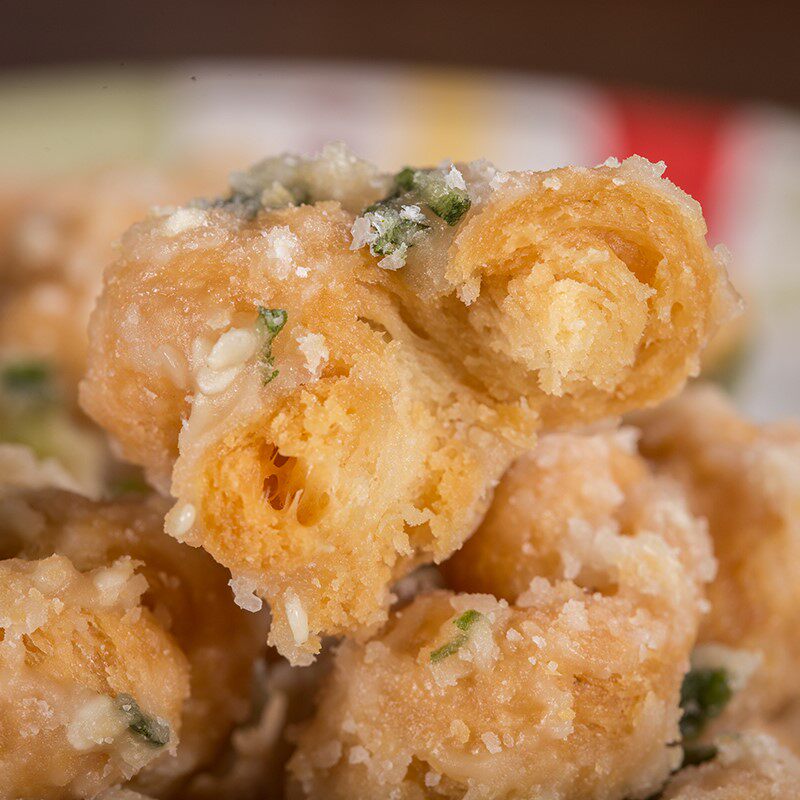 潮汕特产带葱麻花油索反沙麻条小吃茶配糖饼休闲零食糕点200克