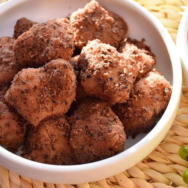 延吉打糕朝鲜族特色红小豆打糕东北黄豆面打糕  老式糯米粘糕年糕