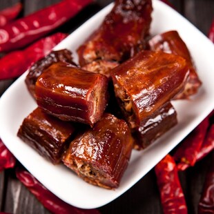 卤良将香辣手撕风干鸭脖子湖南特产辣味夜宵充饥零食肉食卤味小吃