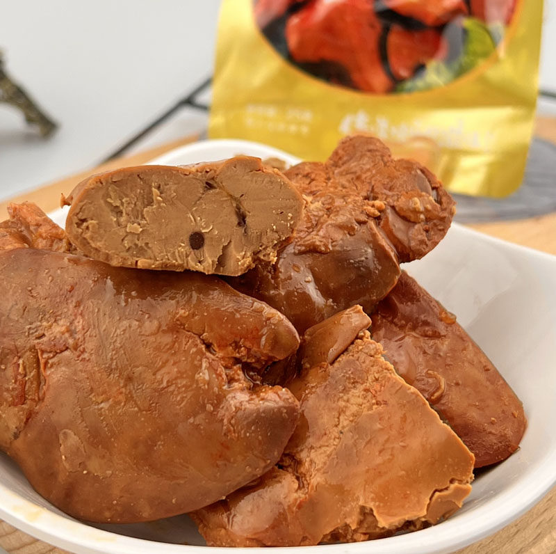四溢香法式鹅肝开袋即食小零食卤水鸭肝香麻辣小吃休闲食品大礼包