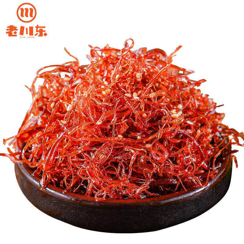 老川东灯影牛肉丝218g四川特产成都牛肉零食五香麻辣味灯影丝小吃