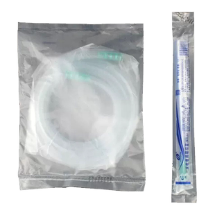 华越一次性电动吸引器使用吸引连接导管唾液口腔水牙科带头引流管