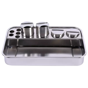 医用加厚不锈钢输液盘护士输液治疗盘输液室治疗盘护理消毒换药盘