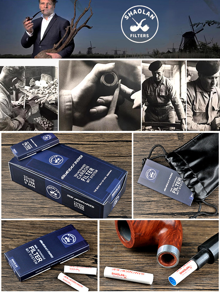 PIPE CARTRIDGE SHAOLAN 25 BOX 9MM ACTIVATED CARBON FILTER