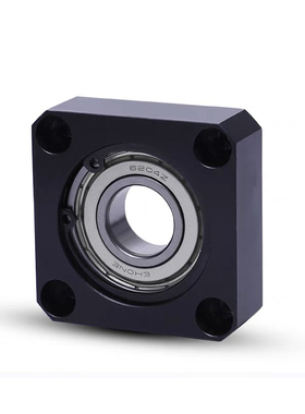 方法兰单轴承座支座方型带座轴承支撑座固定座BGSAB6204 BFF31