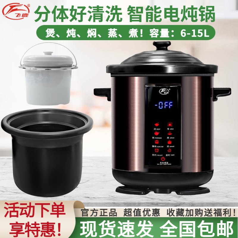 飞鹿全自动多功能煲汤电炖锅家用