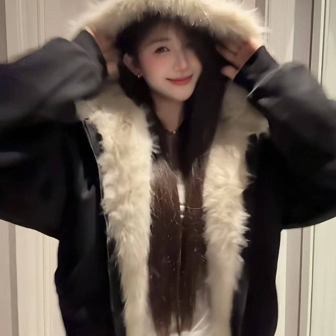 国潮牌座山雕2025冬新款外套