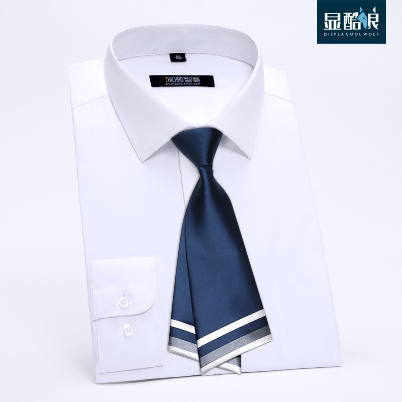 领带衬衫女jk学院风日系装饰小领带潮流个性女士韩版条纹领结领带