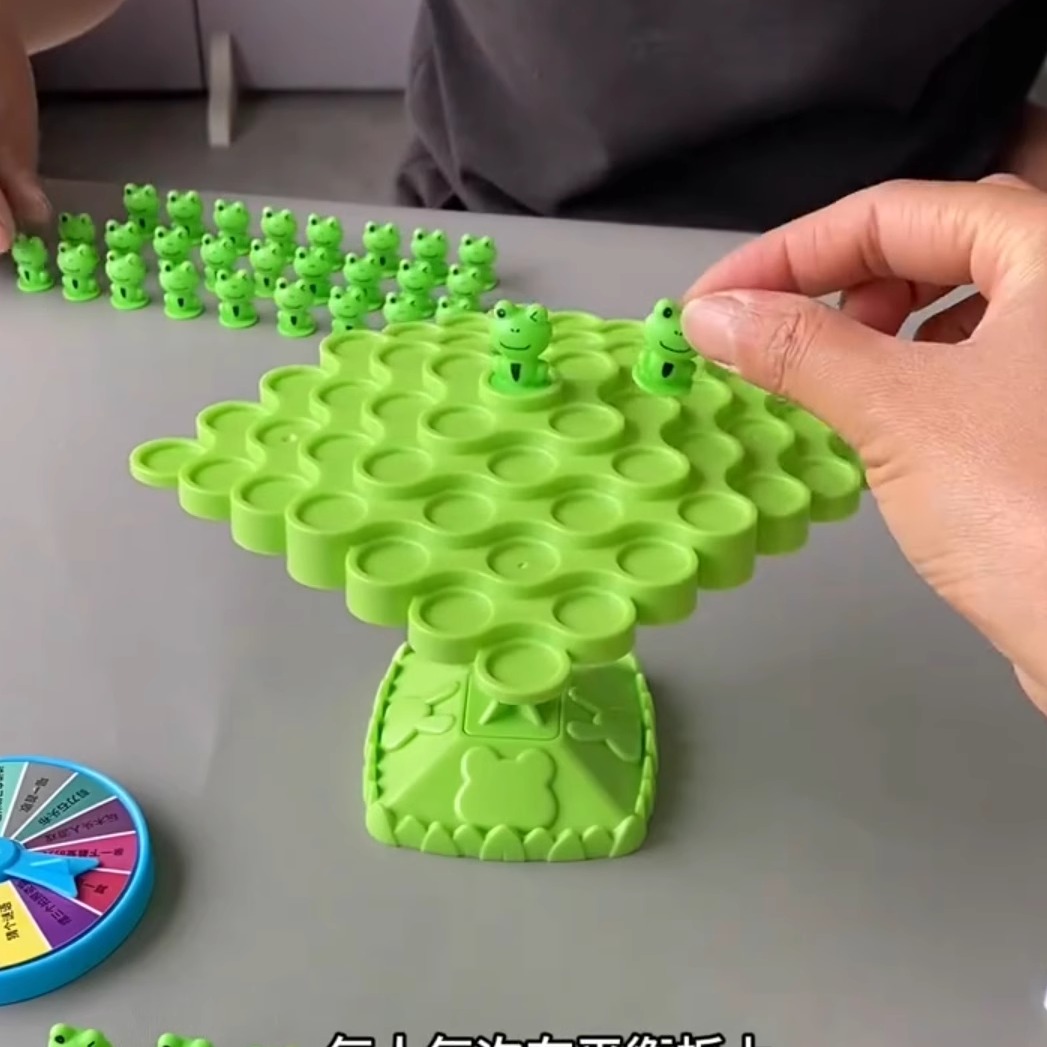 青蛙平衡树，培养孩子的平衡能力