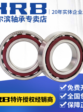 HRB哈尔滨轴承3204/3205/3206/3207/3208/3209ATN角接触双列轴承