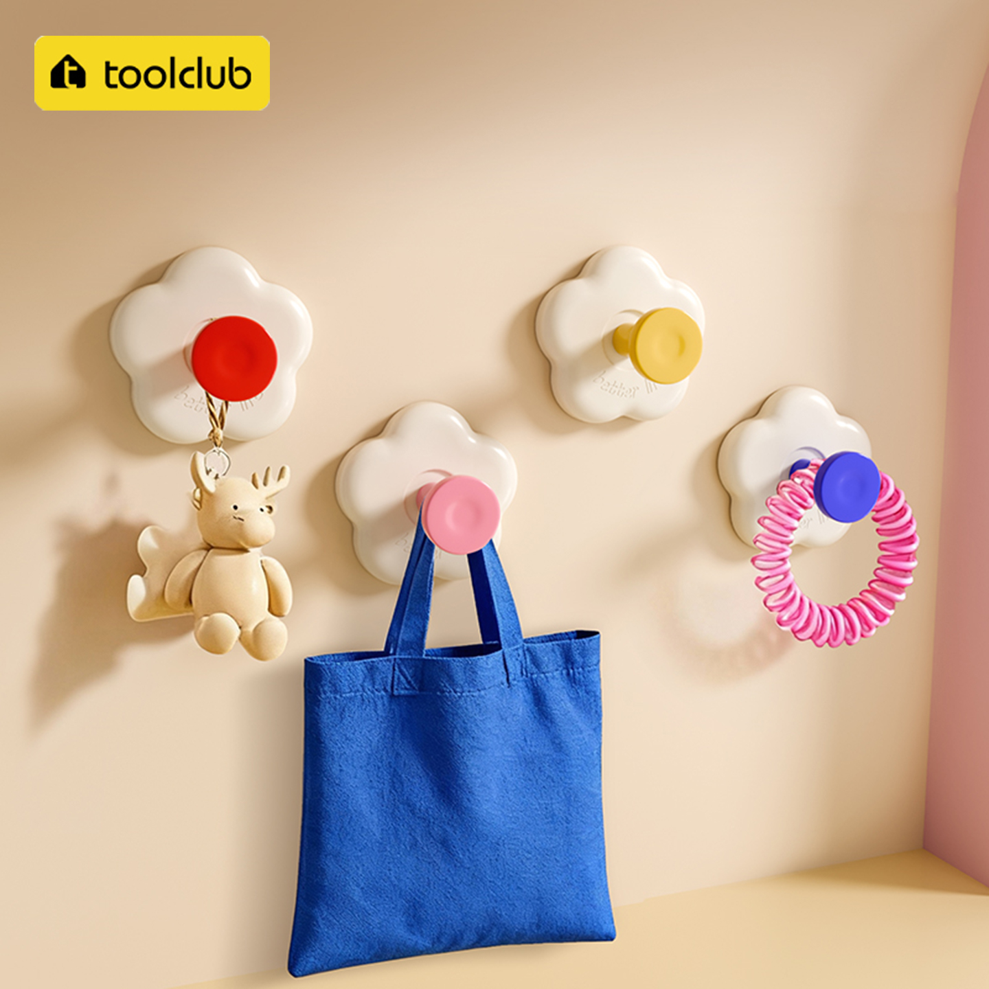 多巴胺免打孔挂钩承重强不留痕