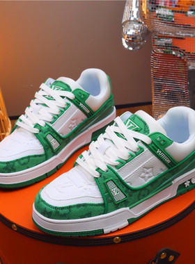 轻奢男鞋2025新款潮流板鞋男女款厚底增高休闲鞋时尚百搭ins潮鞋