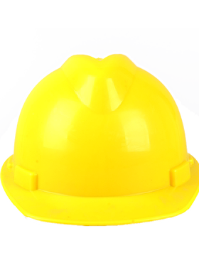 高强度加厚国标ABS安全帽 V型工地安全头盔领导施工防砸帽可印字