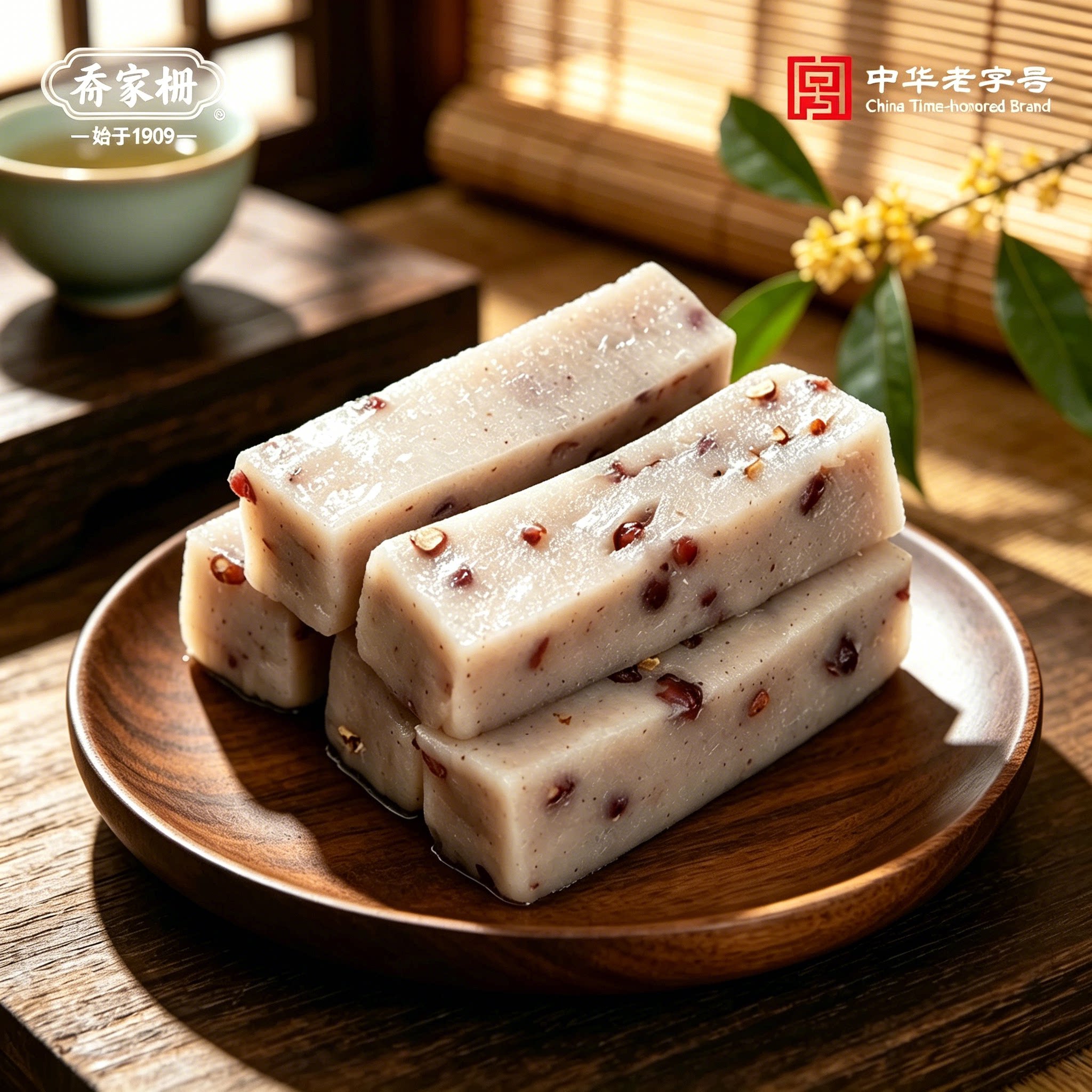 乔家栅重阳糕中式传统手工糕点食品老式糕团崇明糕糯米糕上海特产