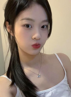 【慕奈】简约设计感气球小狗项链女2026新款爆款颈链高级感配饰品