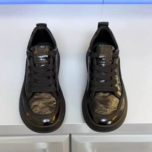 63032秋欧货时尚秋季牛皮新款商务休闲舒适圆头时尚百搭牛皮鞋男