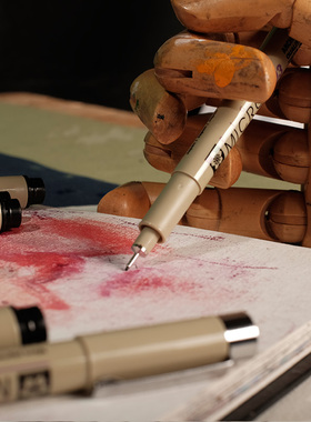 日本SAKURA樱花针管笔黑色勾线笔漫画设计制图手绘线稿画笔学生用