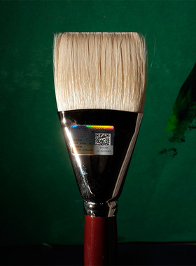 进口澳洲NEEF红胖子猪鬃油画笔 平峰画笔宽峰丙烯笔 硬毛笔刷140F