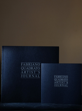 意大利进口FABRIANO飞碧纳旅行手账本便携记事本双色纸绘图日记本