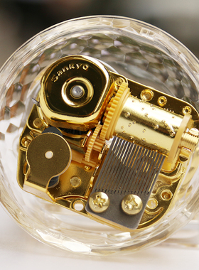 日本sankyo音乐盒八音盒小众生日礼物治愈系女生男生闺蜜伴手礼