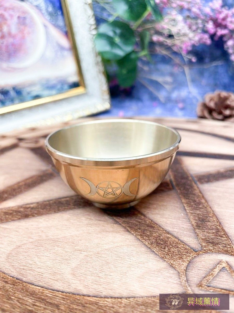 동그릇 급수 그릇 오각별 삼상 달 그릇 장식 촛대 수납 장식 장식