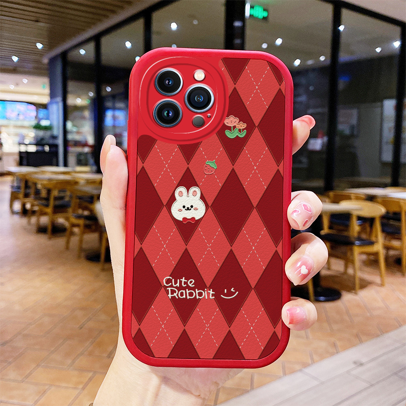 小羊皮菱格适用vivos12手机壳ⅴivos12por新款可爱ins防摔ⅴivo s10e女生维沃s7t网红小众vⅰv0s6步步高s9e