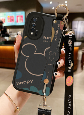 米奇适用华为nova5pro手机壳nove6se新款mate60潮p30挂绳5i女4e套mt50男40防摔7 8 9荣耀10 11高级感12畅享20