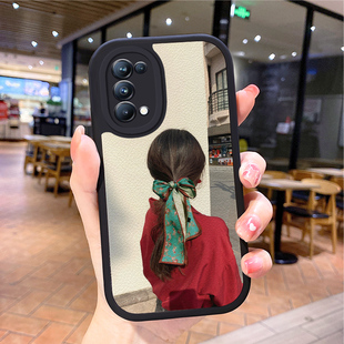 小羊皮女孩适用opporeno6手机壳opρoreno5pro新款0pporeno4opp0ren02女opreno3reon5k opop1poop7oppi9oppe8
