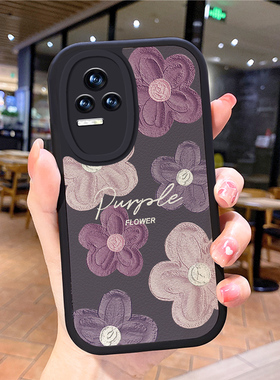 小羊皮花朵适用小米13pro手机壳note12女款新款mi10t套xiaom12x小众60潮牌12pro红米k50男12x防摔miui11青春