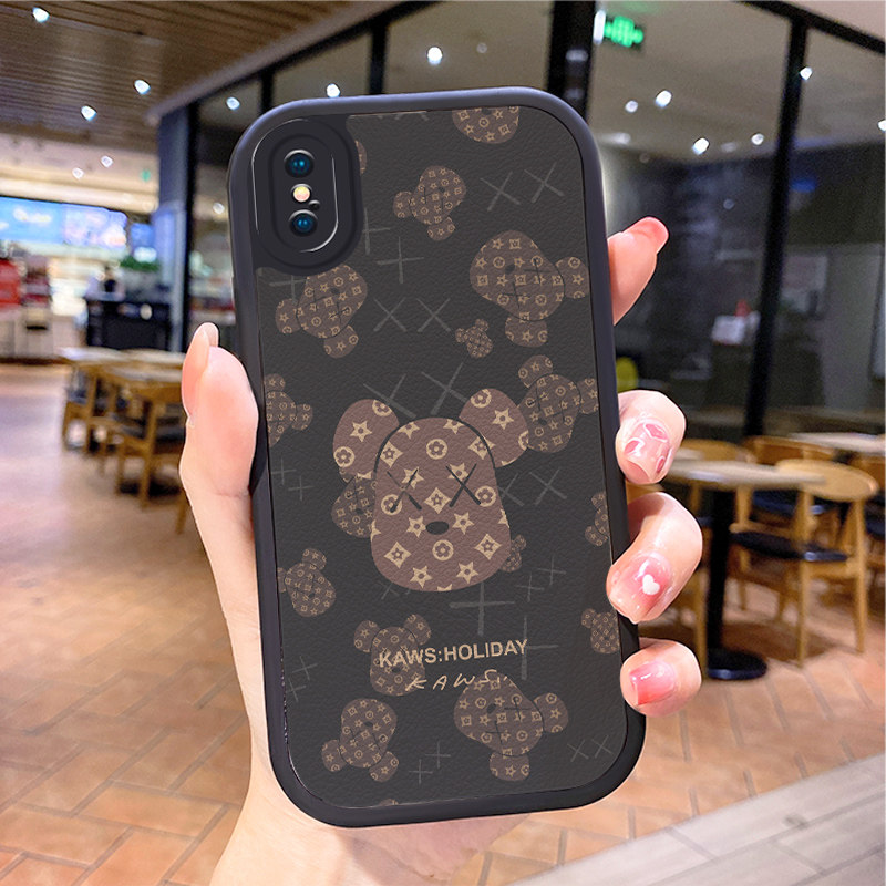 暴力熊适用适用苹果15promax手机壳iphone12pro套16e带挂绳11全包8plus硅胶13新款14x8p7xs6s女xr17air防摔