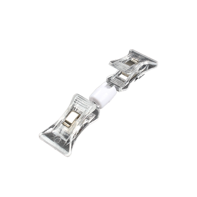 透明双头夹标签夹广告夹