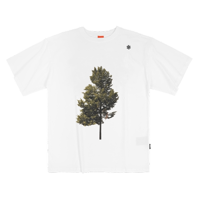 FMACM闷与狂 一棵树印花宽松休闲短袖T恤2024夏季新款圆领上衣