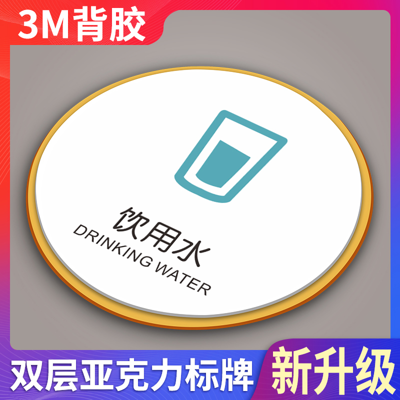 医院学校工作室餐厅温馨指示告知标志标示牌个性创意告示贴纸墙贴门牌