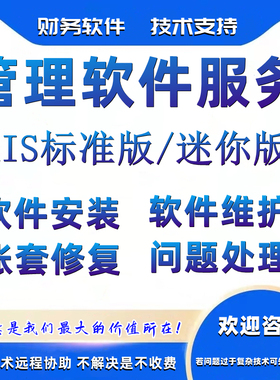 KIS标准版/迷你版安装维护培训售后服务软件重新安装账套备份年结