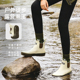 jollywalk时尚 高端轻量通勤雨鞋 徒步雨鞋 女切尔西2025新韩防水鞋