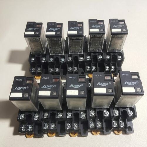 可维修中正LSD2CKM继电器10A大8脚24V带底座，24V中间议价