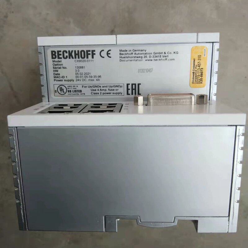 可维修倍福控制器CX9020-0111无包装一台不带RS485端口议价