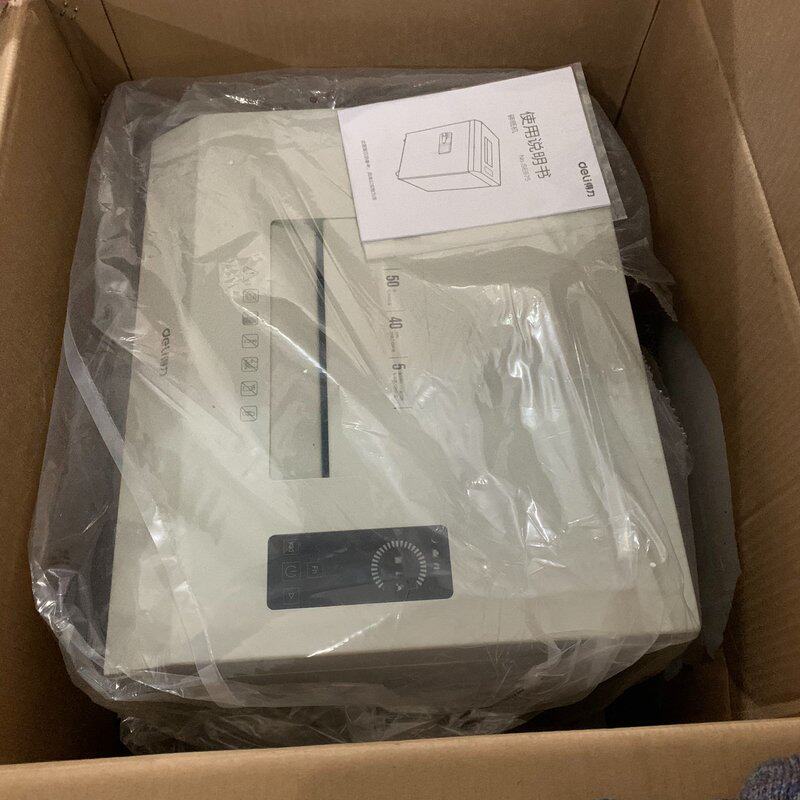 可维修得力SE675大型碎纸机连续碎纸40分钟议价